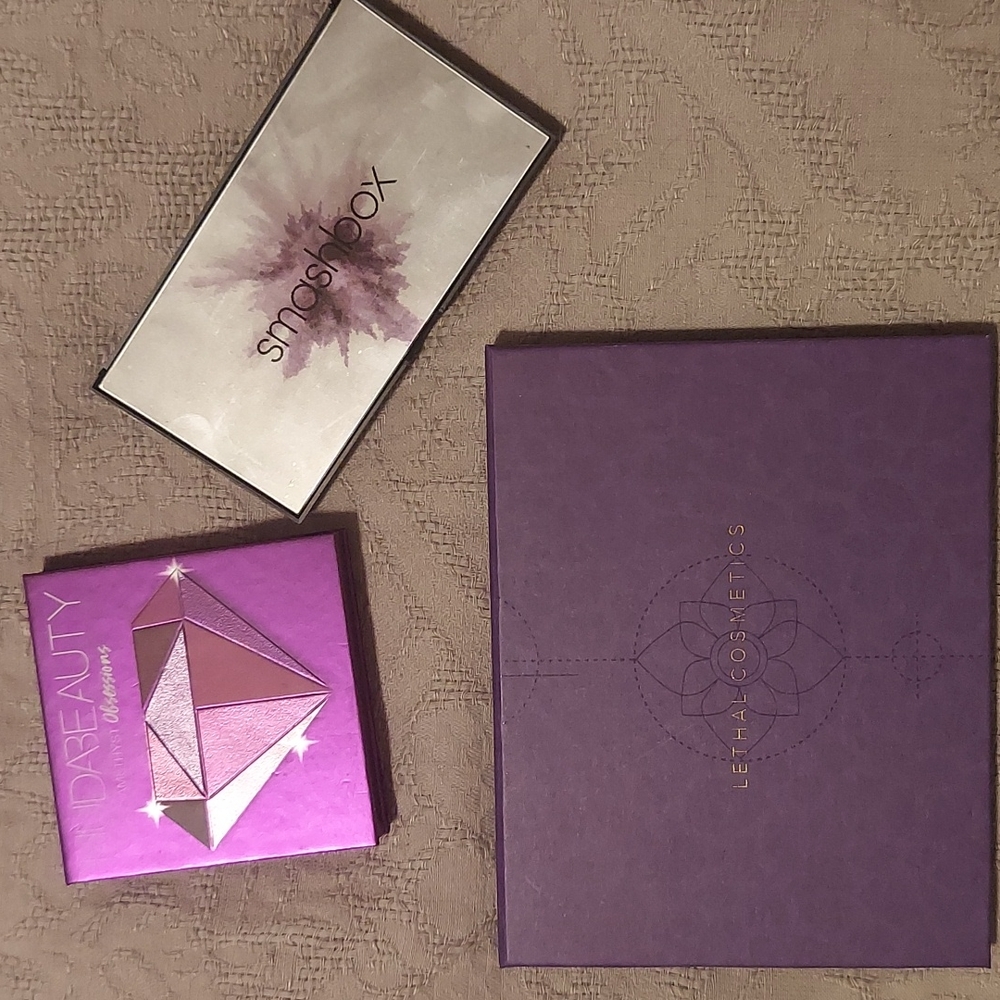 Huda Beauty, Smashbox, Lethal Cosmetics Bundle